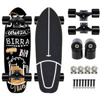 Tailando klevo didžiųjų žuvų lenta, viena apversta riedlentė, vaikščiojimo lenta „Sand Surfboard Brush Street Board Four“