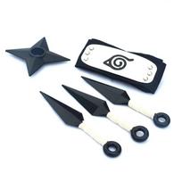 Anime Animacinis filmas Kunai Rinkinys Šurikenas Galvos juosta Animacinis filmas Anime Cosplay Plastikiniai Rekvizitai Ninja Ginklas Dovanos