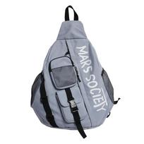 Rankinė per petį Vyriška kurjerio rankinė per petį Sportinė kelioninė didelės talpos kuprinė Studentėms per kūną krūtinės kasdienė rankinė Bolso One Size mėlyna
