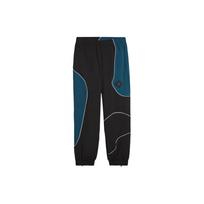 Puma X P.A.M. Collaboration Cellarator Sportinės kelnės Spalvų blokas Laisvalaikio Vidutinio aukščio Austos megztos Sportinės kelnės Unisex kelnės Juodos 624074-01 S