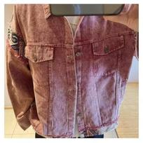 Pavasarinė džinsinė striukė Vyriška ir moteriška Madingas prekės ženklas Japoniška Laisva Retro skalauta džinsinė striukė Trendas 3XL rožinė