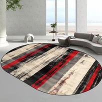 Moderni Abstrakcija Ovalus Kilimas Didelis Svetainės Dekoravimas Sofos Kilimai Komfortas Neslystantis Miegamojo Grindų Kilimėlis Skalbiamas Poilsio Kilimas 60x90cm 23.6x35.4in