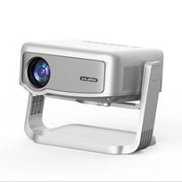 Salange P90 Android projektorius 360 laipsnių pasukimas 1080P palaikymas 4K 350 ANSI Wifi6 BT5.0 Namų kino mini mini vaizdo perforatorius, nešiojamas EU Plug