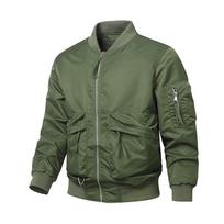 Vyriška MA-1 skrydžio striukė: 2024 m. Pavasario/Rudens Laisvo Kirpimo Darbo Drabužiai Beisbolo Stiliaus Jacket M armijos žalia spalva