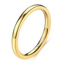 2 mm 4 mm 6 mm titano žiedas vyrams moterims 14K paauksuotas kupolinis aukšto blizgesio vestuvinis žiedas unisex patogus prigludimas dydis 3-13,5 10