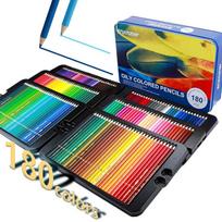180/240/300 Colors Aliejiniai pieštukai Dailininkas Profesionalus spalvotų pieštukų rinkinys Eskizų piešimas Piešimas vaikams Mokiniams Piešimo mokyklos meno reikmenys 180 Colors