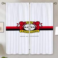 Bayer 04 Leverkusen Užuolaidos Blackout Užuolaida 100% Užuolaidos Svetainei 2 Vnt Nemokamas Pristatymas Modernus Namų Dekoravimas Žaliuzės W50xH70cmx2pcs-CL