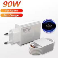 90W 6A Turbo Greitas Sieninis Įkroviklis Xiaomi 12 Lite 13T 14 Ultra Redmi Note 11T 12T 13 15Pro POCO F4 X5 USB Type C Įkrovimo Kabelis EU Plug+1M