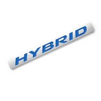 3D Metalinis HYBRID Automobilio Lipdukas Emblema Ženklelis skirtas Hybrid Logotipui Prius Camry Crown Auris Rav4s S-MAX Fusion Explorer Limited 1#