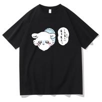 Mieli Chiikawa marškinėliai Unisex Harajuku Estetical Graphic Kawaii marškinėliai Unisex Juokingi atsitiktiniai Aukštos kokybės smėlio medvilniniai marškinėliai marškinėliai Tops 2XL
