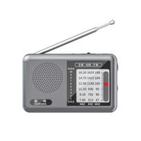 Nešiojamas radijas Tvirtos konstrukcijos Lengvai naudojamas Kompaktiškas dizainas Mažas Baterijomis maitinamas Įkraunamas FM/AM radijas