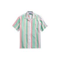 Polo Ralph Lauren SS22 Oxford Cloth Camp Collar Shirt Men Shirts Green MNPOWOV1N820472-990 XS