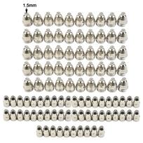 100 vnt. - P80 plazminis elektrodo antgalis 1,5 mm pjovimo degiklis oro plazminiam pjovimui 1.1mm