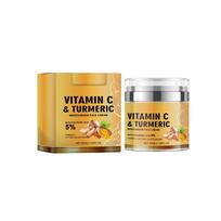 Vitaminas C ir ciberžolė Drėkinamasis veido kremas Mažina tamsias dėmes Raukšles Šviesina odą Stangrina Odą Sutraukia Šviesina Papilkėjusią Odą Veido kremas 1pc