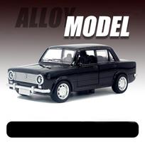 1:36 LADA Lydinio Automobilio Modelis Diecast Žaislai Transporto Priemonės BE Šviesos ir Garso Efekto Automobilis Berniukams Gimtadienio Dovanos Vaikų Žaislai Automobiliai juoda