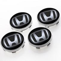 4 vnt. 60 mm automobilio rato centrinis gaubtas Automobilio priedai Honda Fit Mugen Insight Type S R VTEC Modulo Vezel RR Si juoda