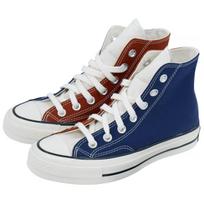 Converse Chuck 70 aukšti hibridinės tekstūros - Kedro žievės vidurnakčio mėlynumo unisex sportbačiai Mėlyni Egretai 171659C 35