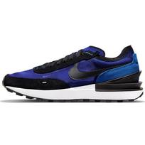 Nike Waffle One Racer Mėlyni Vyriški Sportbačiai Juodi Balti Ryškiai Raudoni DA7995-400 44.5
