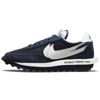 Fragment Design x sacai x Nike LDV Waffle Juodai mėlyni Unisex sportbačiai Mėlyna-Tuščiaviduris Obsidianas Baltas DH2684-400 46