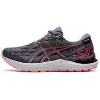 Asics Gel Cumulus 23 GTX Carrier Grey Pink Moteriški sportbačiai Juodi 1012B105-020 40 gray