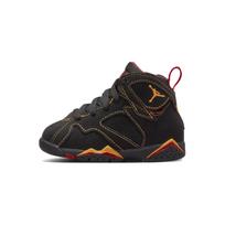 Air Jordan 7 Retro TD Citrus 2022 Baby Sneakers Black Varsity-Red DJ2776-081 22