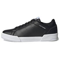adidas Court Tourino Juodi Balti Unisex Sportbačiai Core-Black Cloud-White H02176 36
