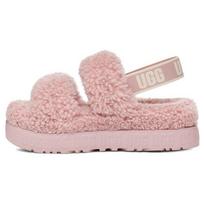 UGG Oh Fluffita Avikailio Šlepetės Moteriškos Šlepetės Rožinės-Pilkos 1120876-RSGRY 36