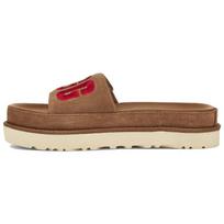 UGG Laton Suede Šlepetės Storas Padukas Patogios Šlepetės Moteriškos Šlepetės Ruda 1110110-CHE 40