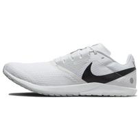 Nike Zoom Rival Waffle 6 Balti Juodi Unisex Sportbačiai Pure-Platinum Metallic-Silver DX7998-100 38.5