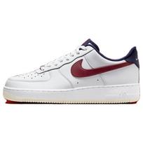Nike Air Force 1 07 FV8105-161 sportbačiai vyrams, balti, raudoni ir polariniai. 40