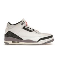 Air Jordan 3 Retro Cement Pilka Vyriški sportbačiai Balti Summit-White Fire-Red CT8532-106 45
