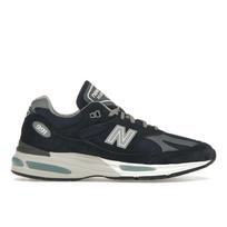 New Balance 991v2 Pagaminti Anglijoje Tamsiai Mėlyni Unisex Kedai Mėlyni Dūminio Perlo Sidabriniai U991NV2 37