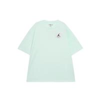Jordan Flight Essential Solid Logo Crew Neck Casual Pullover Loose Short-Sleeve Drop Shoulder T-Shirt Men Tops Light-Green DZ0605-394 XL