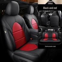 Universalus visasezonis tikros odos automobilio sėdynės užvalkalas penkiavietiams modeliams Wear-resistant Leather