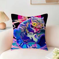 KPop Demon Hunters Tiger Pillow Gift Home Office Decoration Bedroom Sofa Car Cushion Cover Case 45x45 12x12in 30x30cm