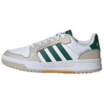 Adidas Entrap Audinys Sintetinė Oda Patogūs Universalūs Neslystantys Dilimui Atsparūs Žemi Kateboardo Batai Unisex Kedai Pilki Balti Žali JR7980 39⅓