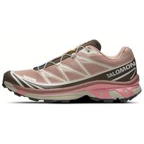 Salomon XT-6 Patogūs universalūs tinklelio amortizacija žemi kasdieniai bėgimo bateliai unisex sportbačiai rožiniai rudos 477373 42
