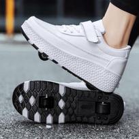 Lengvi dviračiai riedučiai pradedantiesiems - unisex vaikams, paaugliams ir suaugusiems 34 white