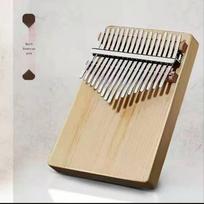 Cross-Border Kalimba: 17/21-Note Thumb Piano with Sticker Label