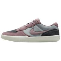 Nike SB Force 58 žemi krepšinio bateliai vyriški pilki violetiniai krepšinio bateliai DV5477-010 44.5