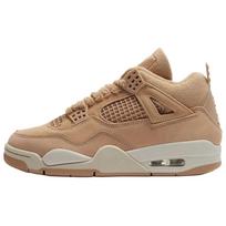 Air Jordan 4 Retro Cozy Girl Moteriški sportbačiai Rudo kanapių Šviesiai medienos rudumo HV0823-200 36.5