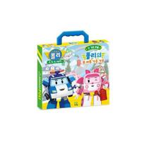 RoboCar POLI Carry Puzzle Set Made in Korea  - First Puzzle 8–14pcs / Camping Adventure 12–38pcs  (3 Options) #First Puzzle 8–14pcs