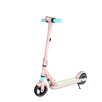 Simate S3 Saugus Elektrinis Paspirtukas Vaikams 130W Variklis 70Kg Apkrova Lauko Žaidimams E-Paspirtukas Su Dviguba Stabdžių Sistema rožinė