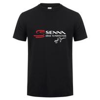Mados sportiniai vasaros lauko nauji herojai Ayrton Senna marškinėliai vyrams trumpomis rankovėmis medvilniniai marškinėliai juokingi šaunūs vyriški marškinėliai drabužių viršūnės L