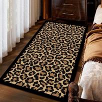 Leopardo rašto kilimai Svetainės grindų kilimėliai Miegamojo dekoras Kilimai miegamajam Kilimai svetainės dekoravimui Maison 40x60cm