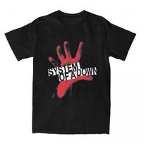 System of A Down T-Shirt Summer Musical Funny Logo Awesome T Shirts Hip Hop Tshirt for Short Sleeve Casual Top Tees S