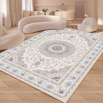 Europos stiliaus prabangus kilimas svetainei gėlių rašto apdaila miegamojo dideli kilimai sofos zona neslystanti lengvai valoma grindų danga 40x60cm