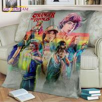 „Stranger Things“ antklodė Demodogs Animacinių filmų flanelinė antklodė Siaubo antklodė svetainei sofa-lova vaikams Dovanų namų dekoras 75x90cm