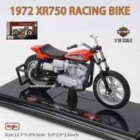 Maisto 1:18 Harley-Davidson Motociklų 1972 XR750 Lenktyninis Dviratis 1962 FLH 1928 JDH Lydinio Motociklo Modelis Žaislinis Automobilis Kolekcija