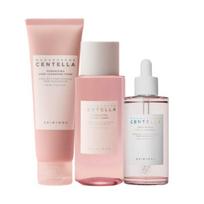 Madagaskaro Centella Poremizing pilnas rinkinys / Tonikas 210ml + Valomosios putos 125ml + Ampulė 50ml / Porų sutraukimas / Iš Korėjos white